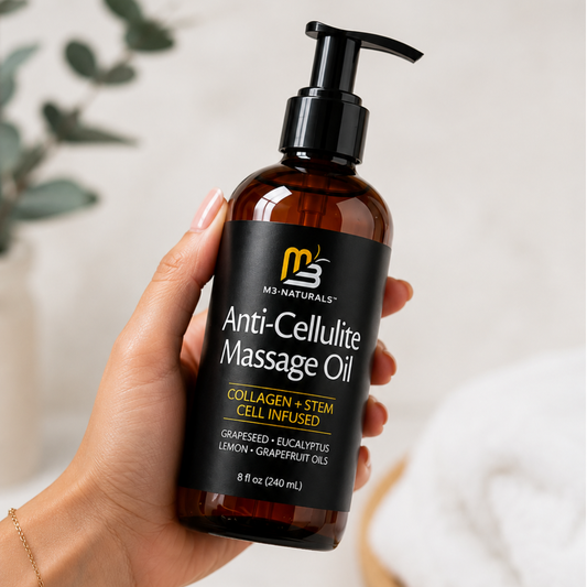 M3 Naturals Celulitis Oil Massage
