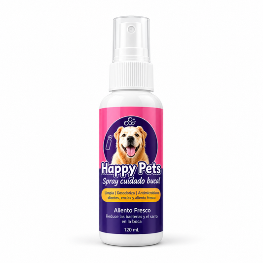 HAPPY PETS ENJUAGUE BUCAL MASCOTAS
